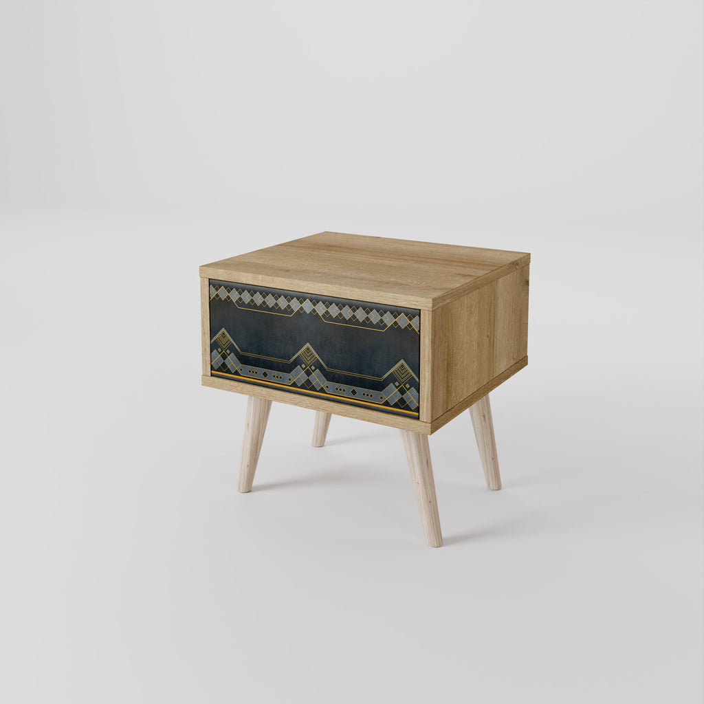 ROYAL ORDINARINESS Nightstand in Oak Effect