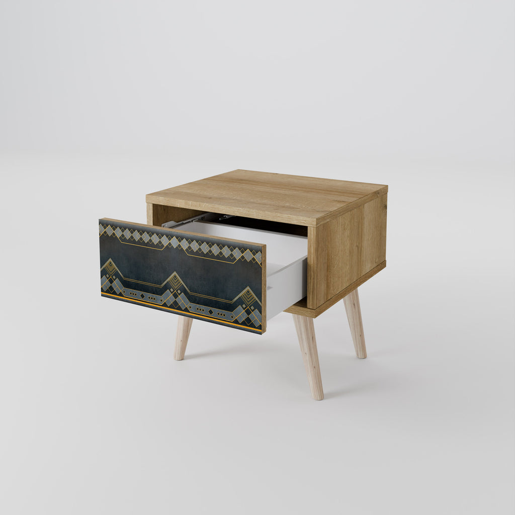 ROYAL ORDINARINESS Nightstand in Oak Effect