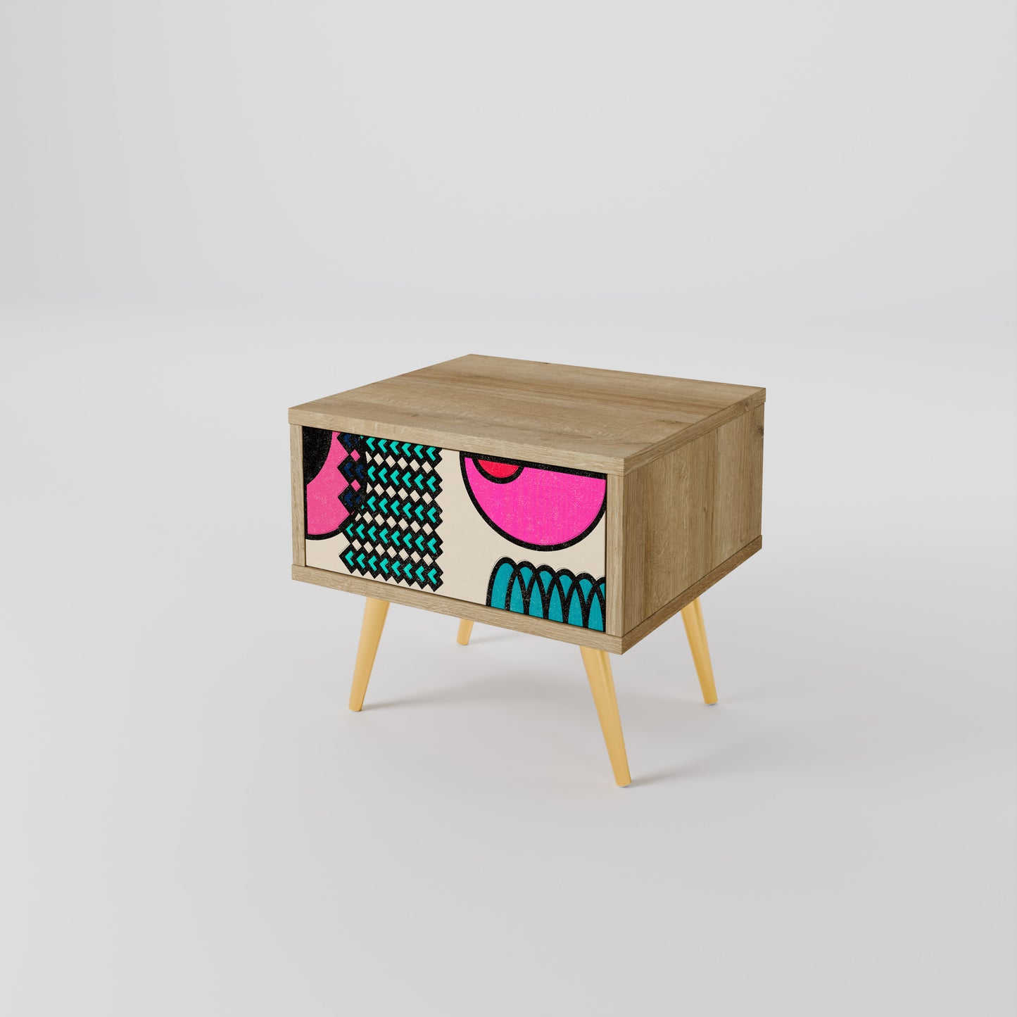 GEOMETRIC RHAPSODY Nightstand