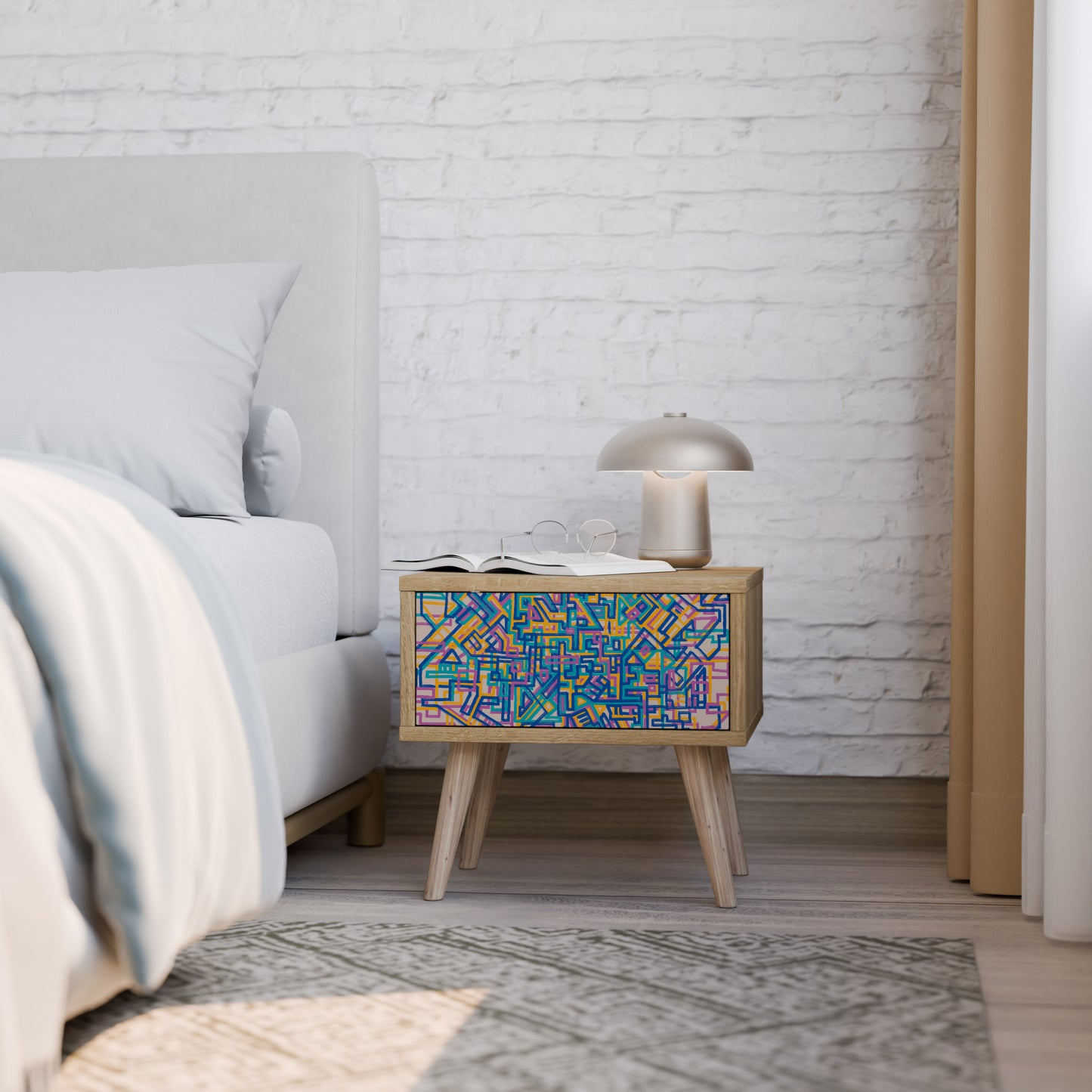 MEMORIES MAP Nightstand