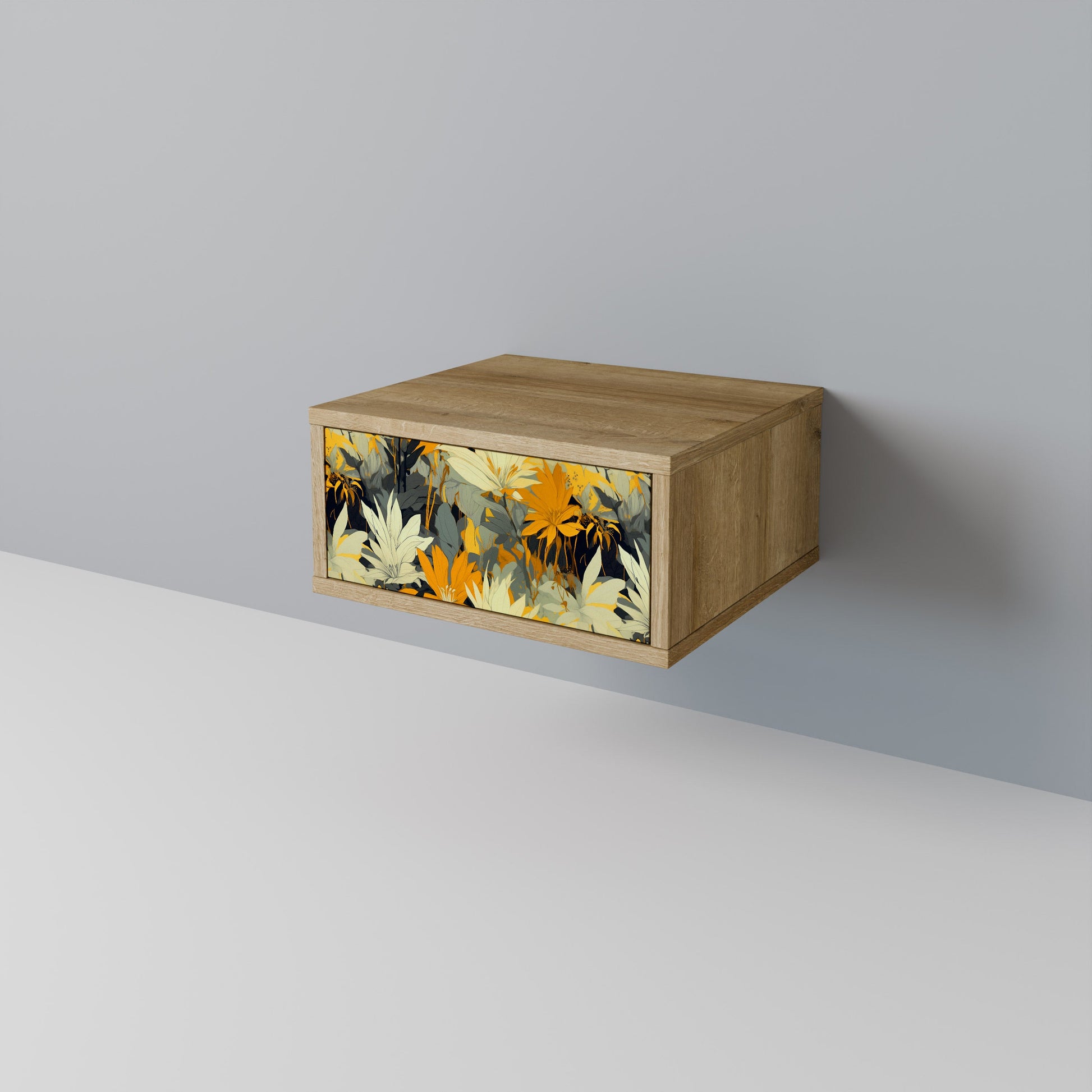 SUNKISSED LILY Nightstand in Oak Effect
