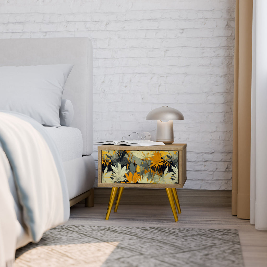 SUNKISSED LILY Nightstand in Oak Effect