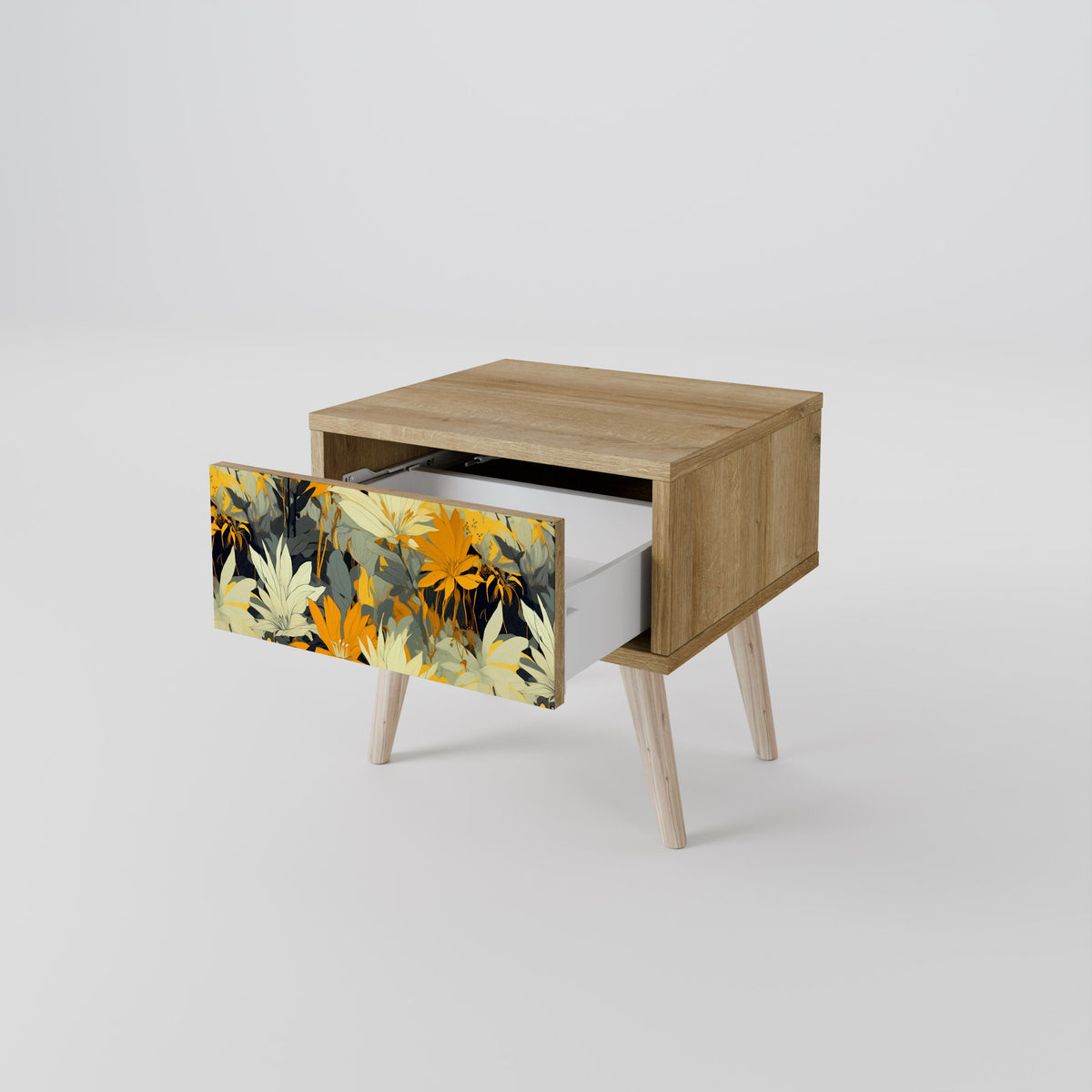 SUNKISSED LILY Nightstand in Oak Effect