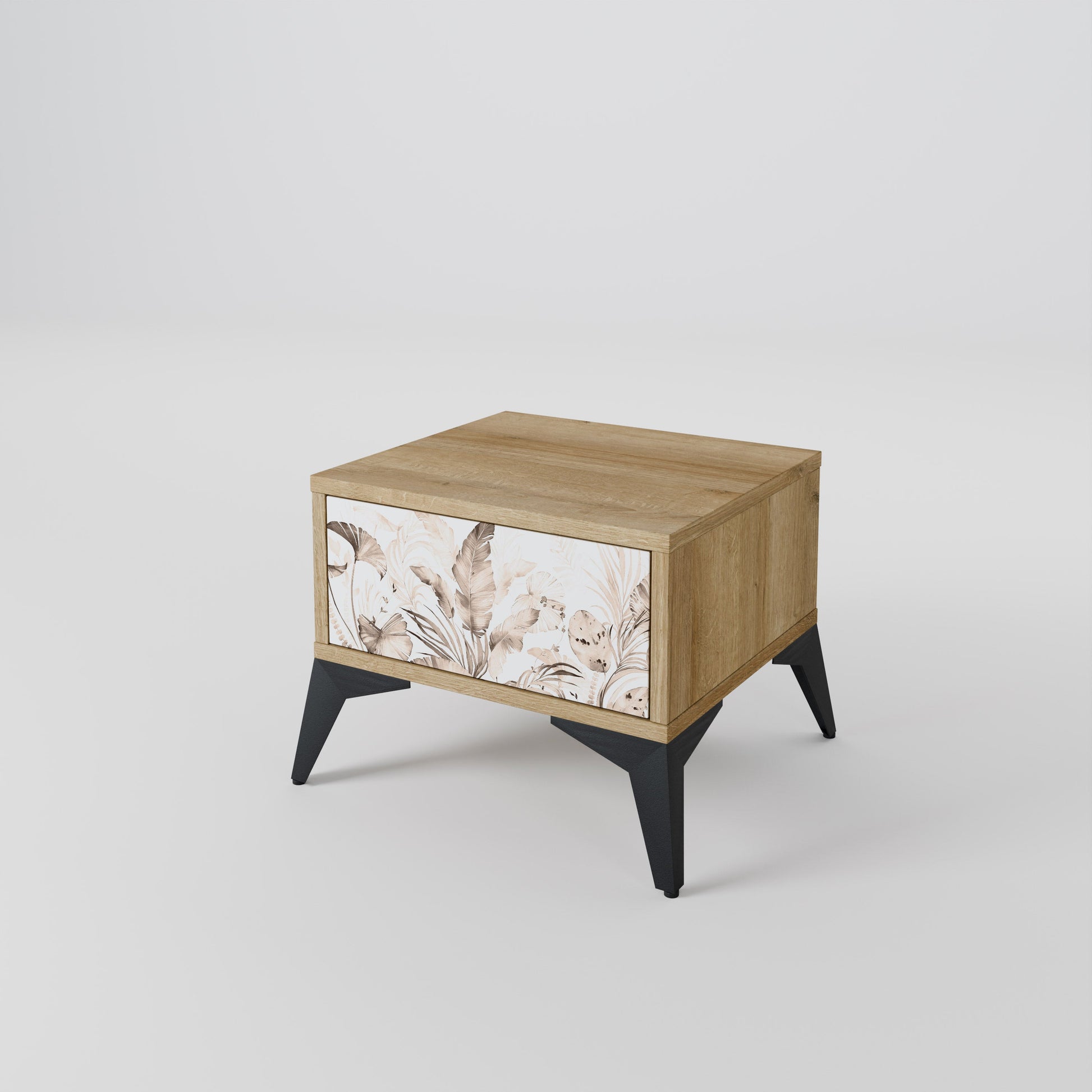 WILD TENDERNESS Nightstand in Oak Effect