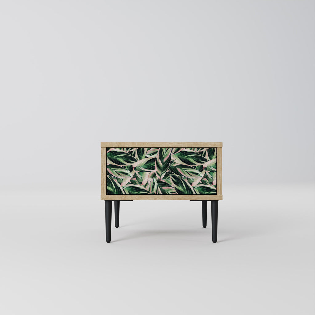 EERIE STROMANTHE Nightstand in Oak Effect