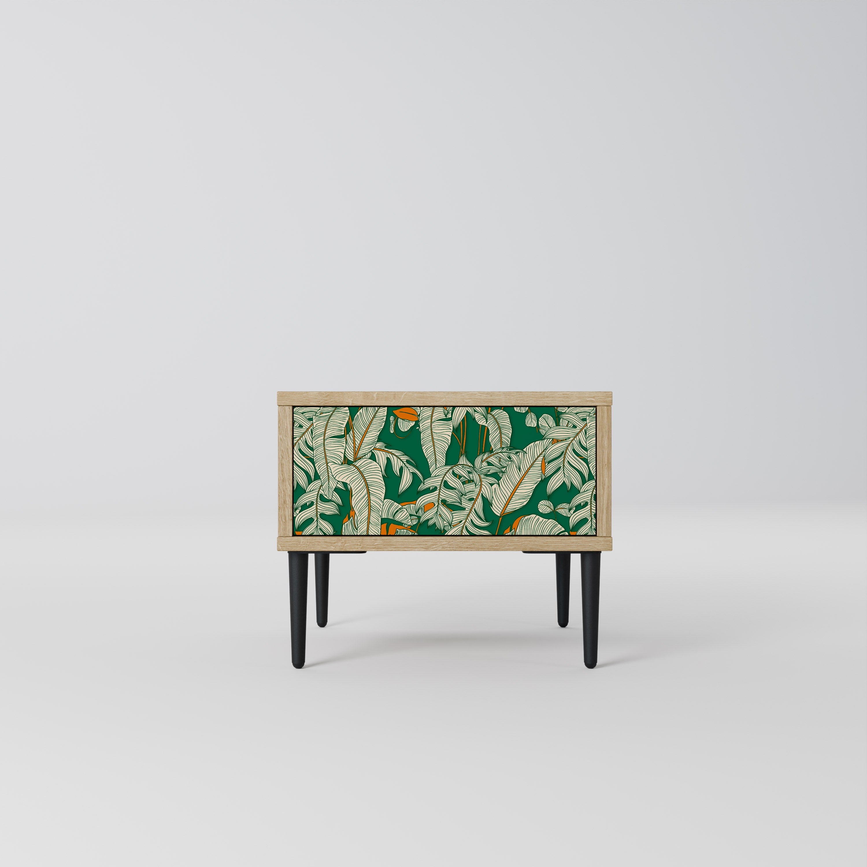 Table de chevet VERDANT PLEASURES effet chêne