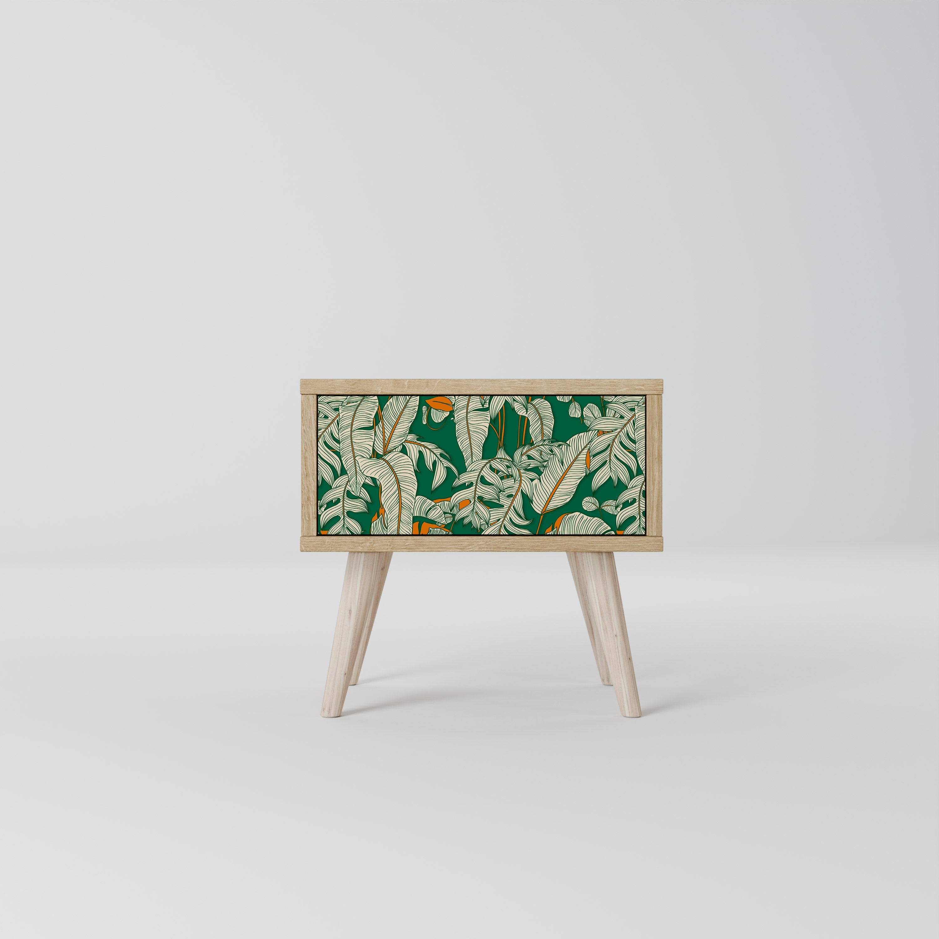 Table de chevet VERDANT PLEASURES effet chêne
