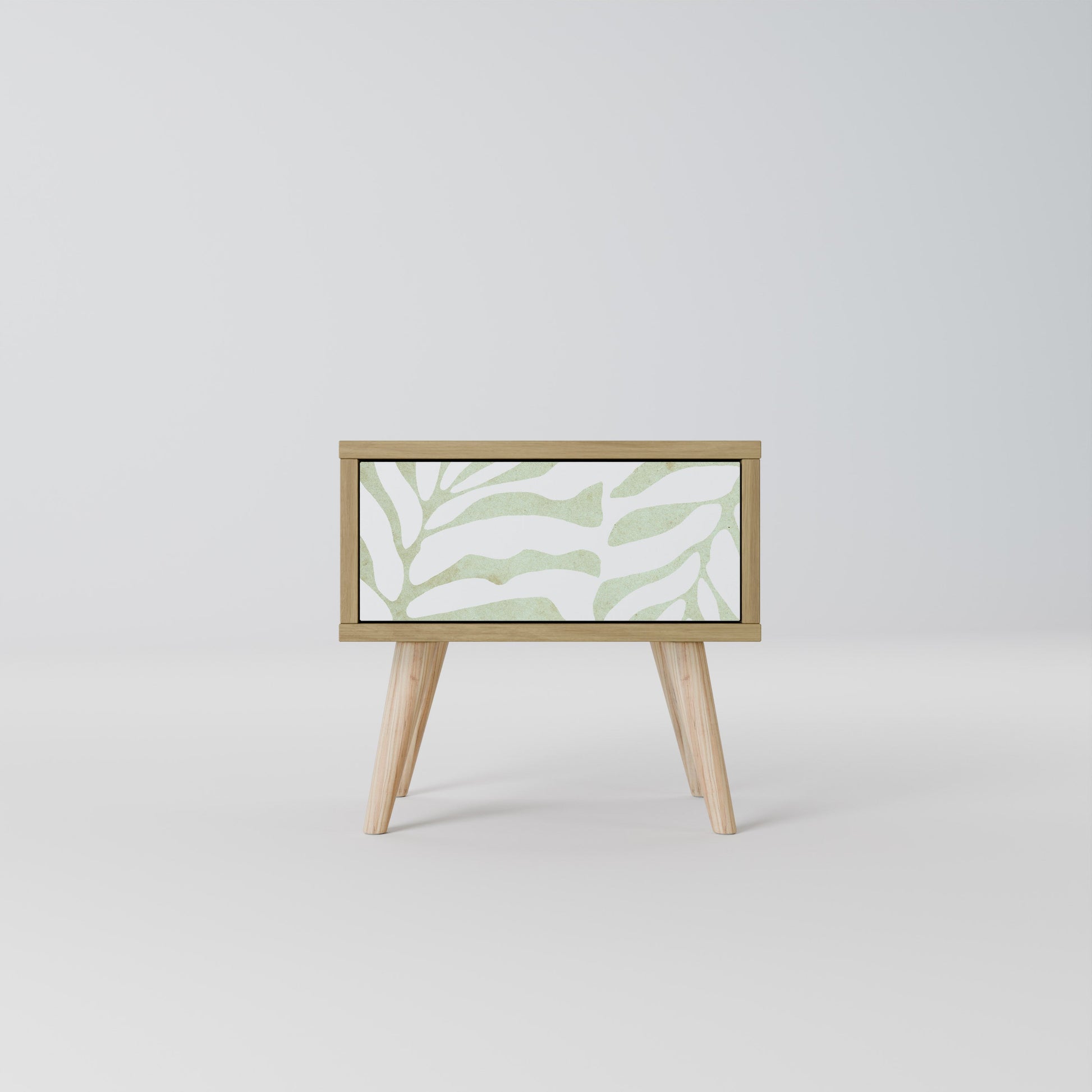 BOTANICAL SPARK Nightstand in Oak Effect