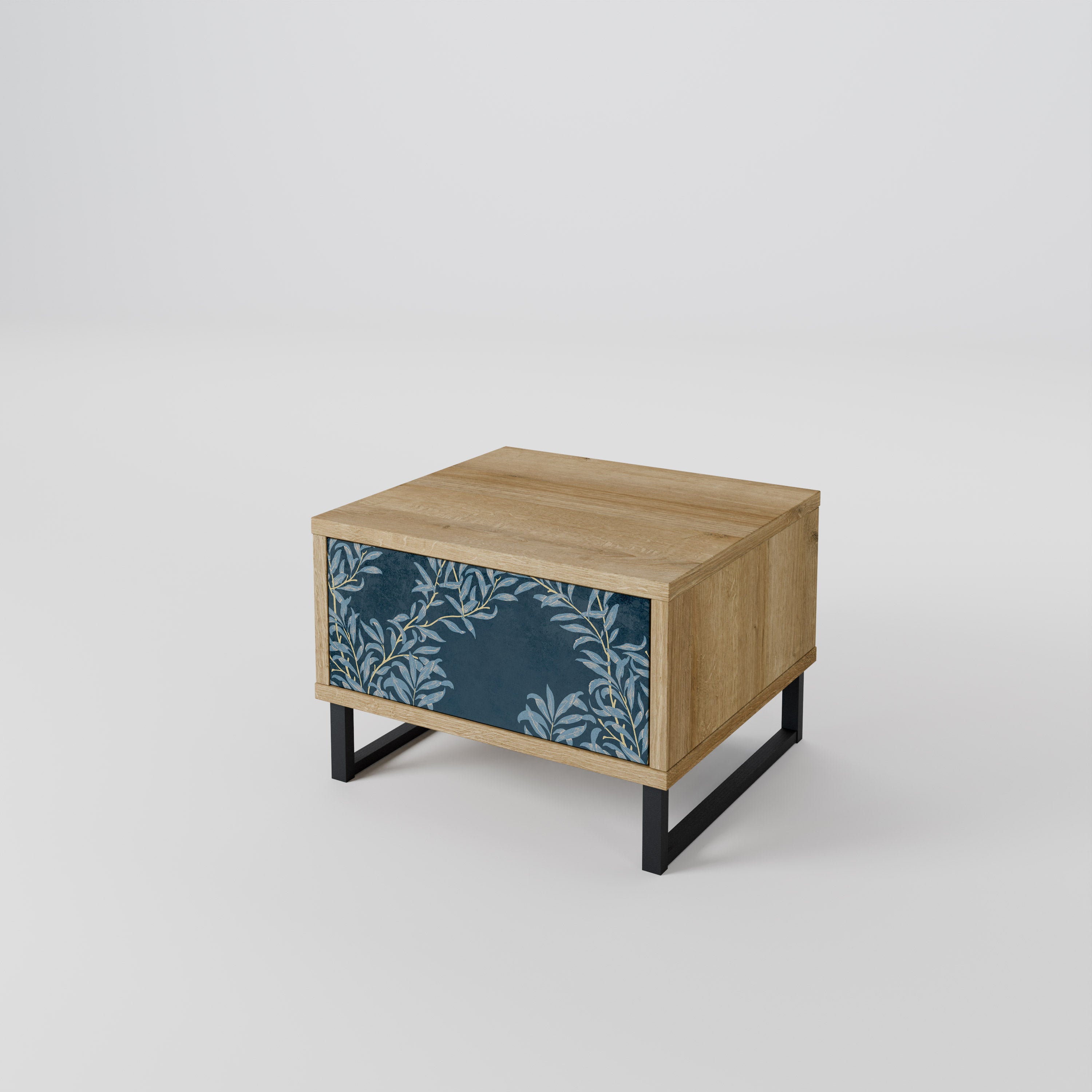 BLUE LEAVES Nightstand