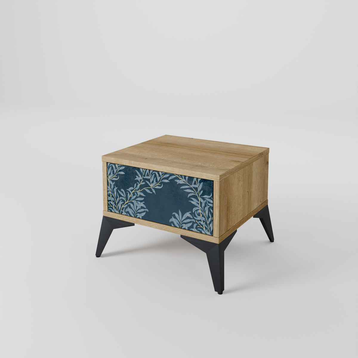 BLUE LEAVES Nightstand