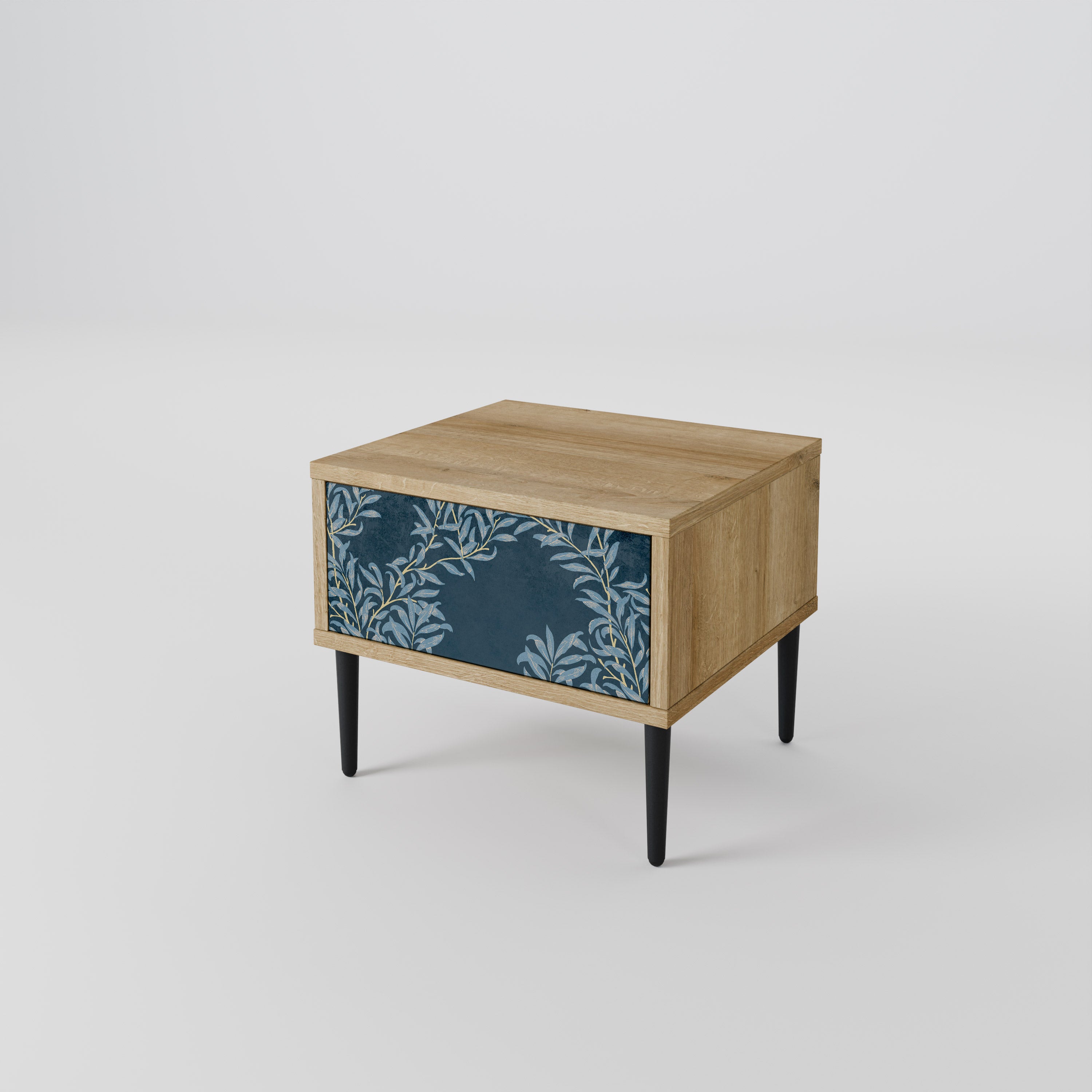 BLUE LEAVES Nightstand