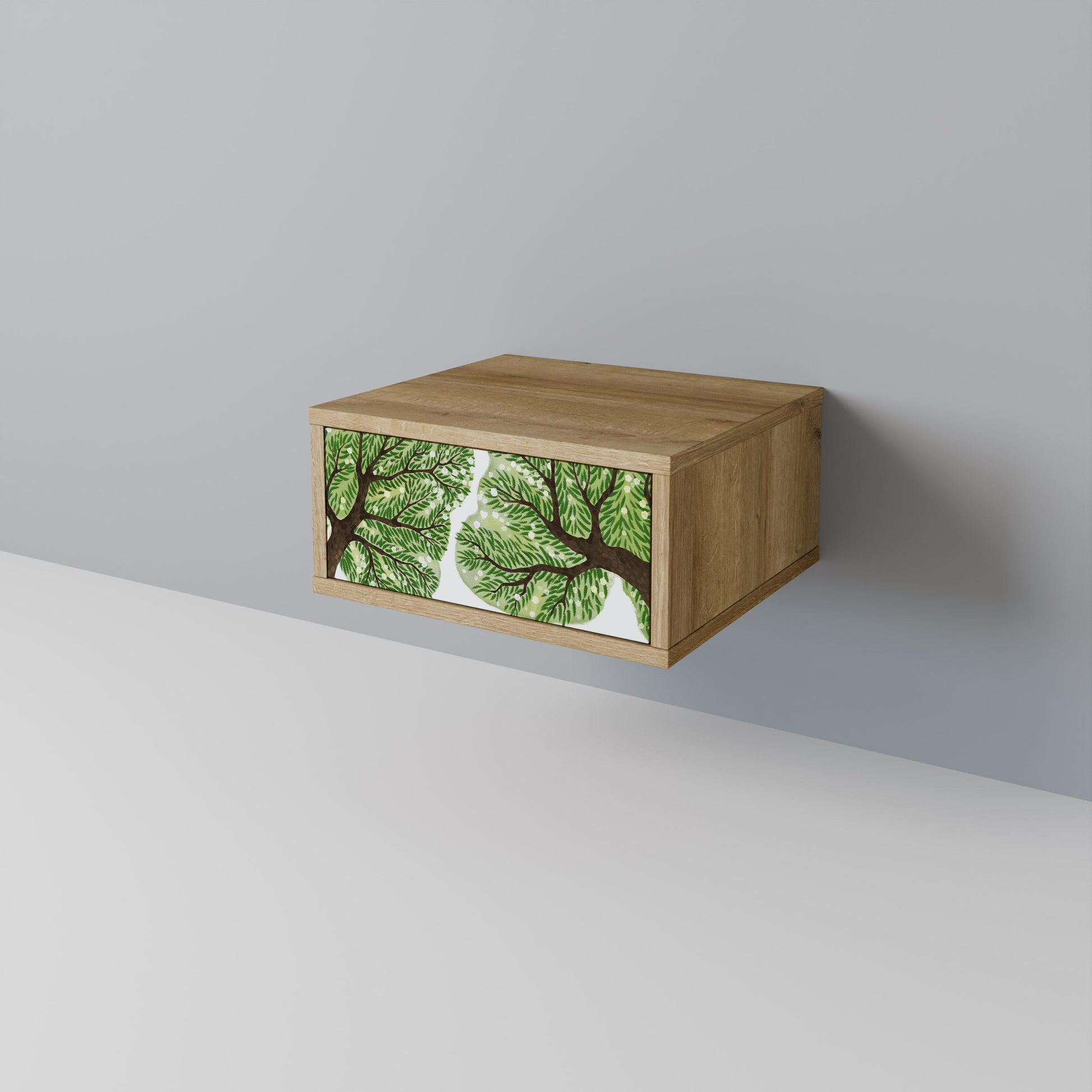 WILDERNESS DASH Nightstand in Oak Effect