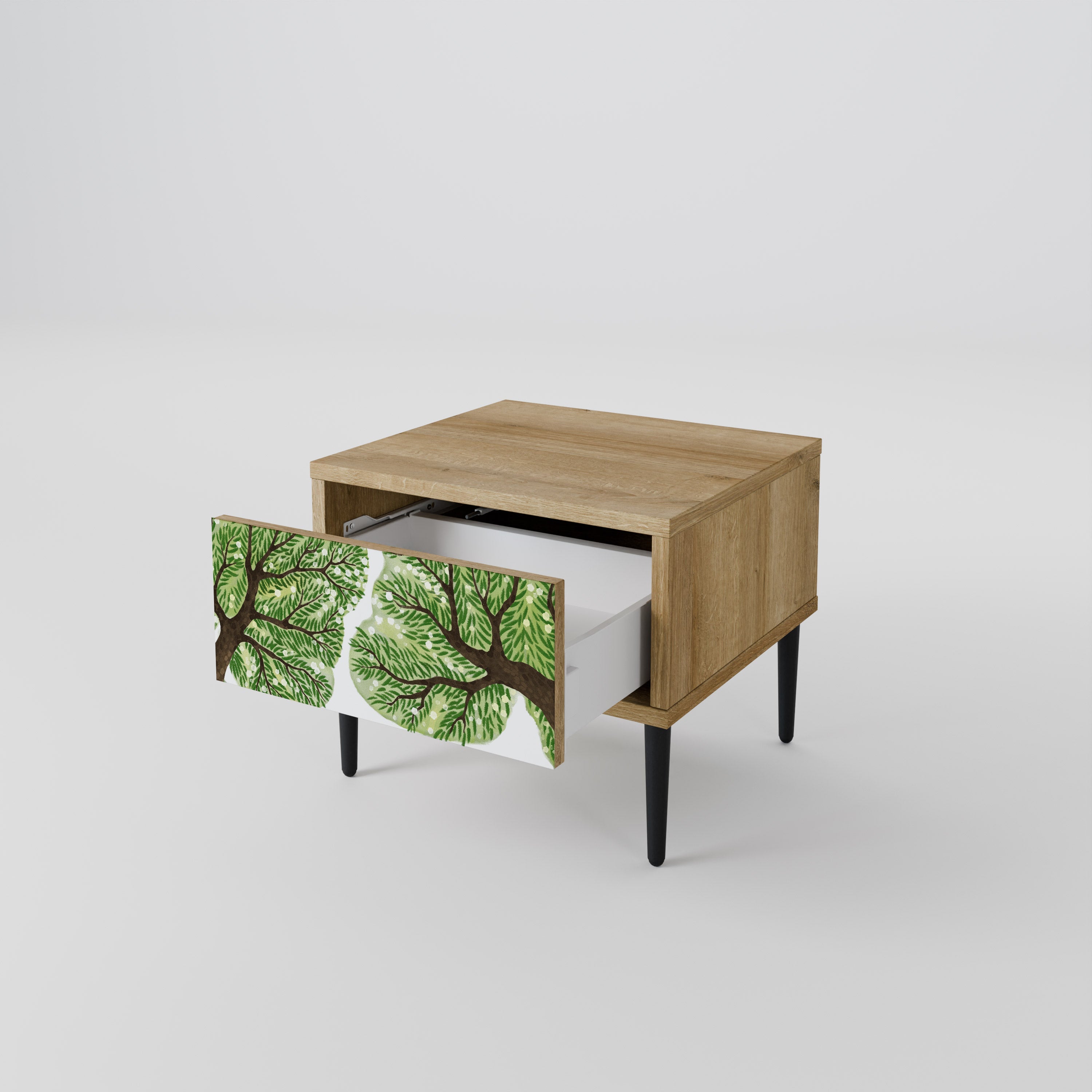 Table de chevet WILDERNESS DASH effet chêne
