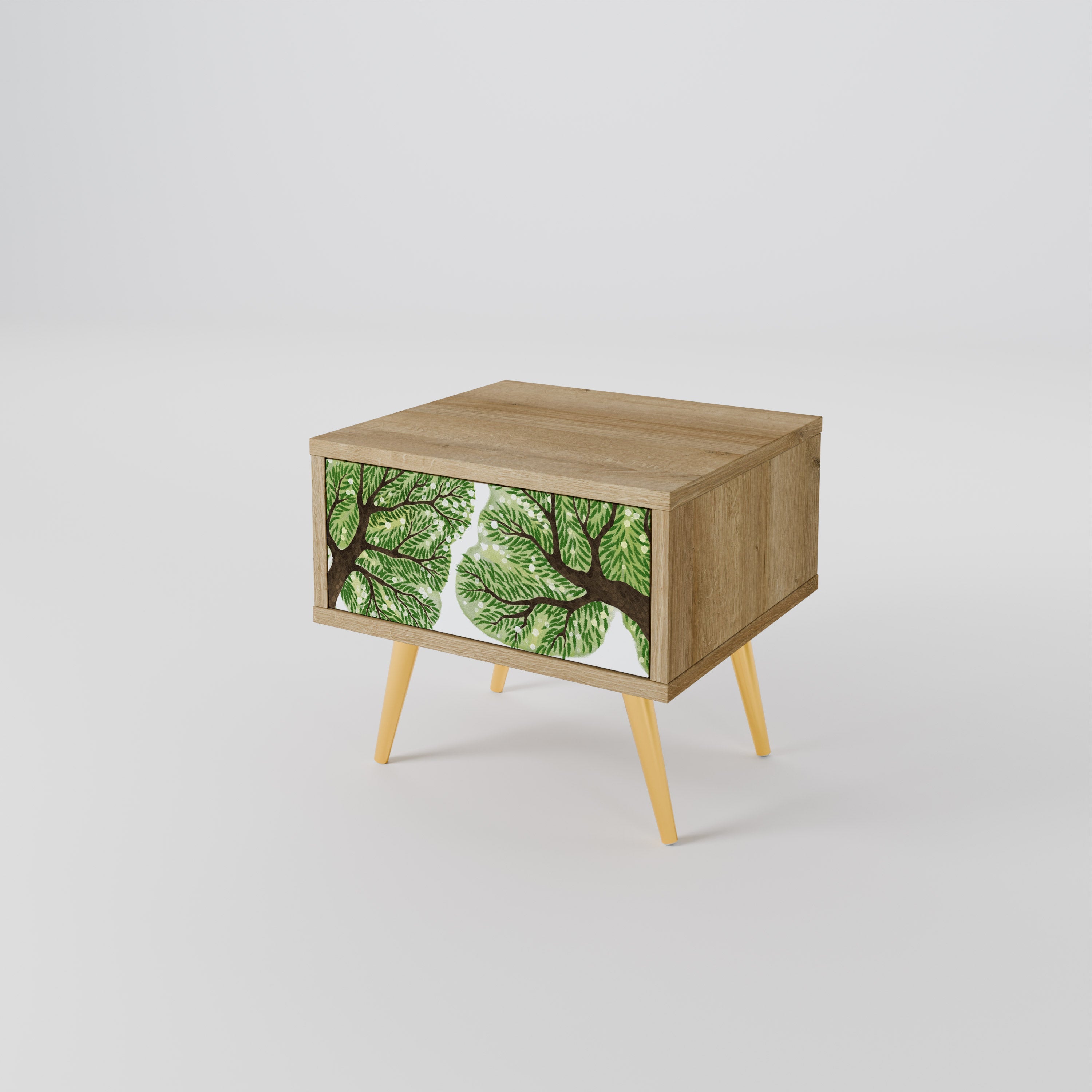 Table de chevet WILDERNESS DASH effet chêne