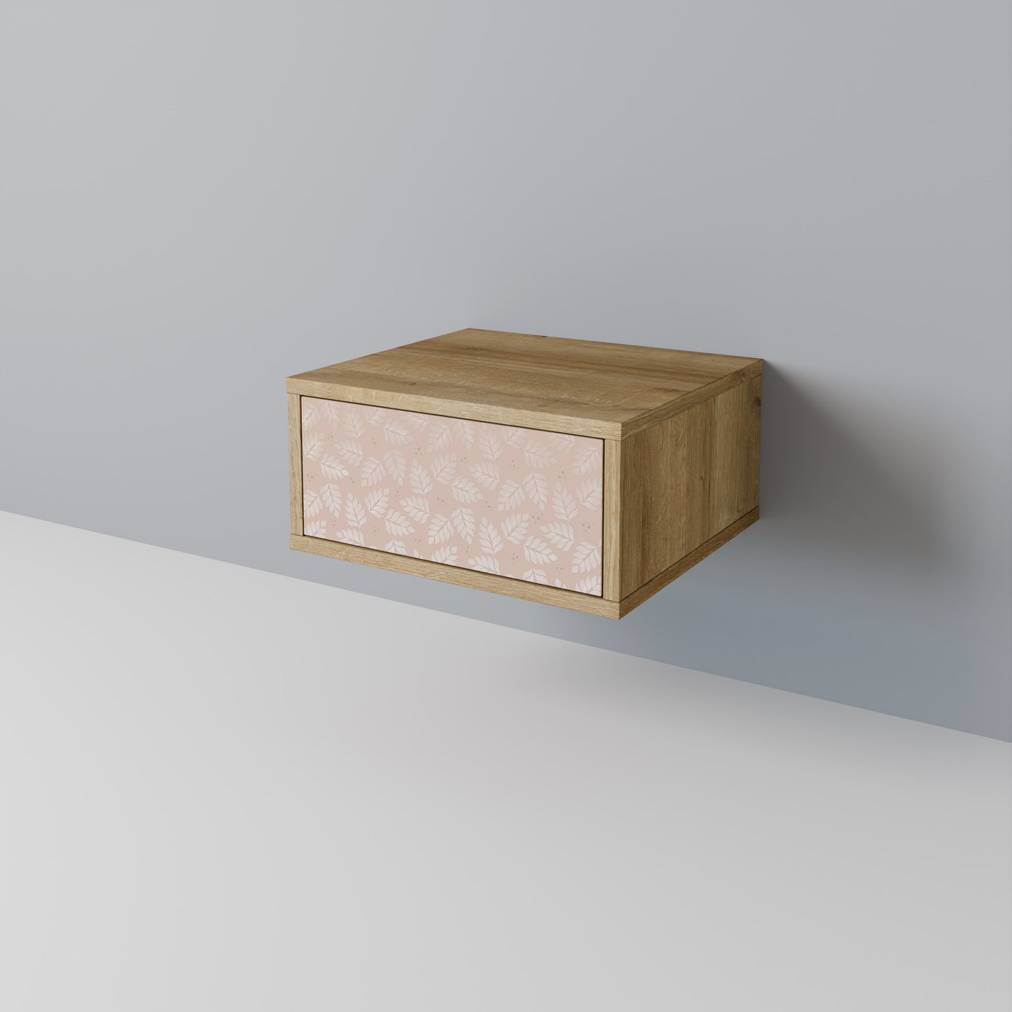 LEAVES ON BEIGE Nightstand