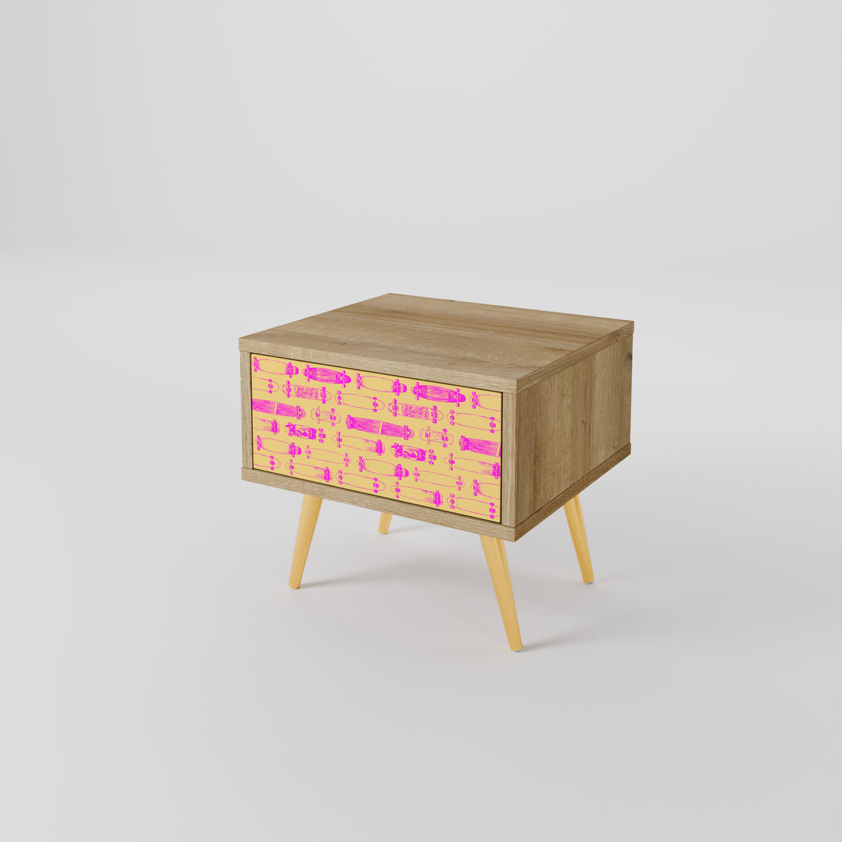 SKATEBOARD ARTISTRY Nightstand