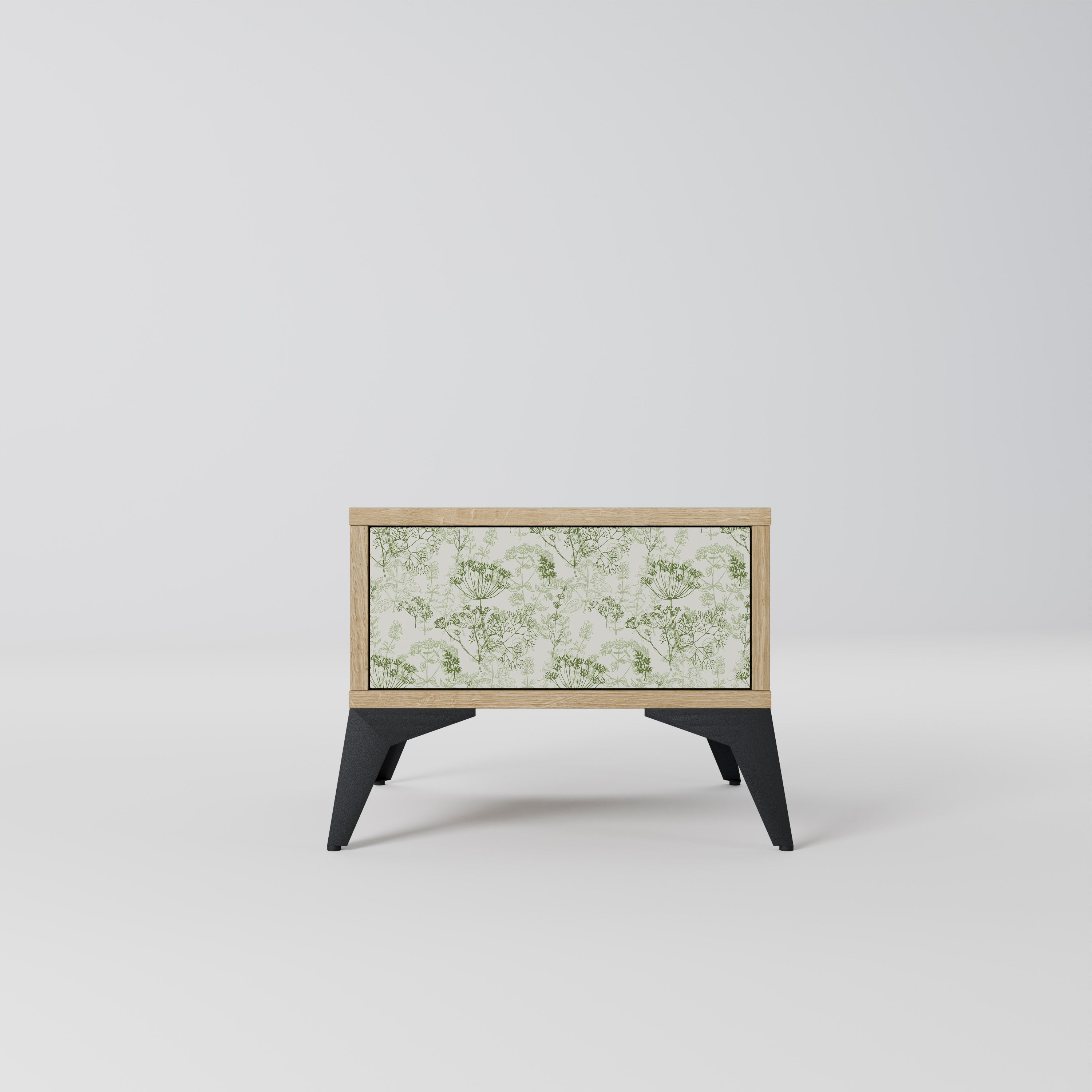 Table de chevet FENNEL BALDACHIN effet chêne