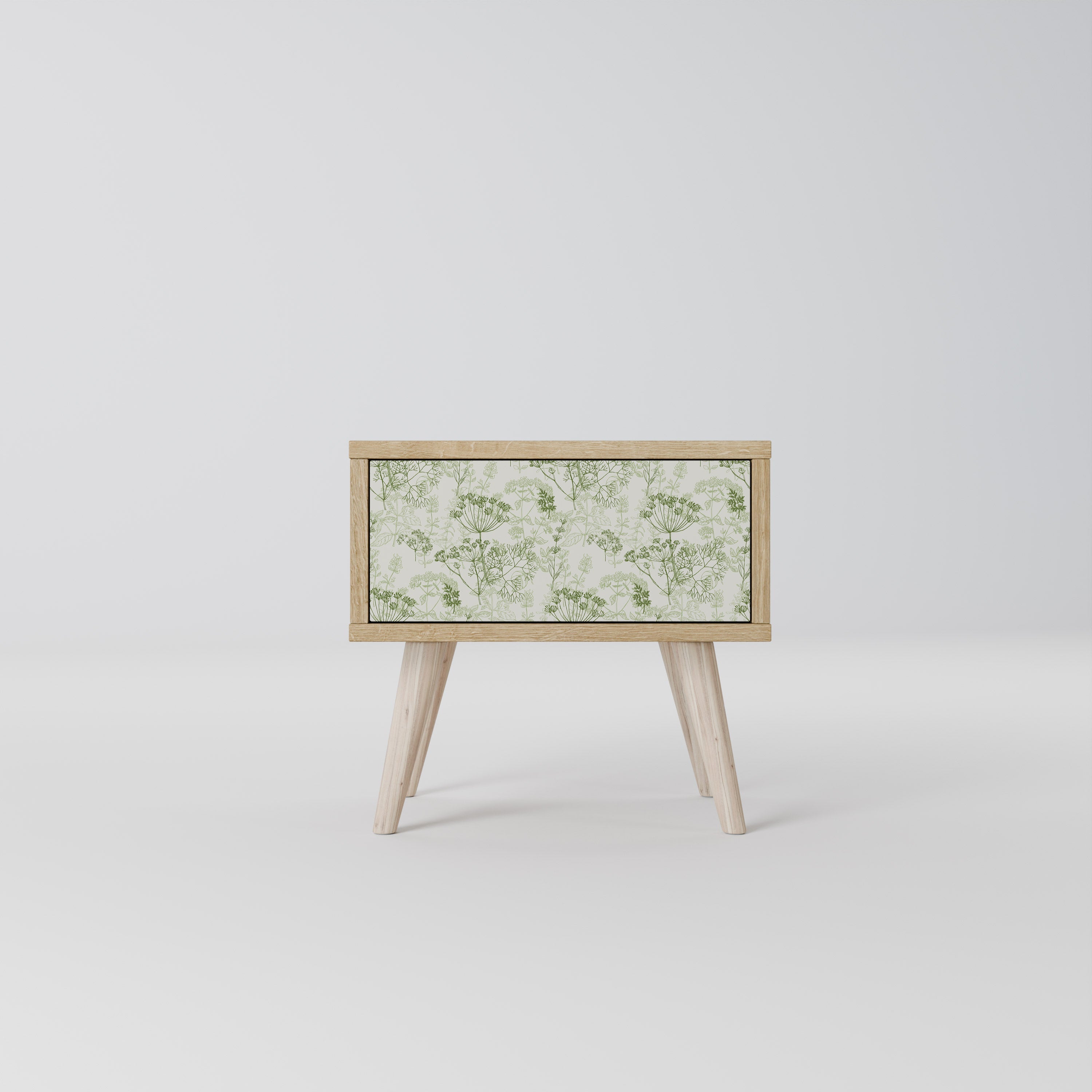 Table de chevet FENNEL BALDACHIN effet chêne