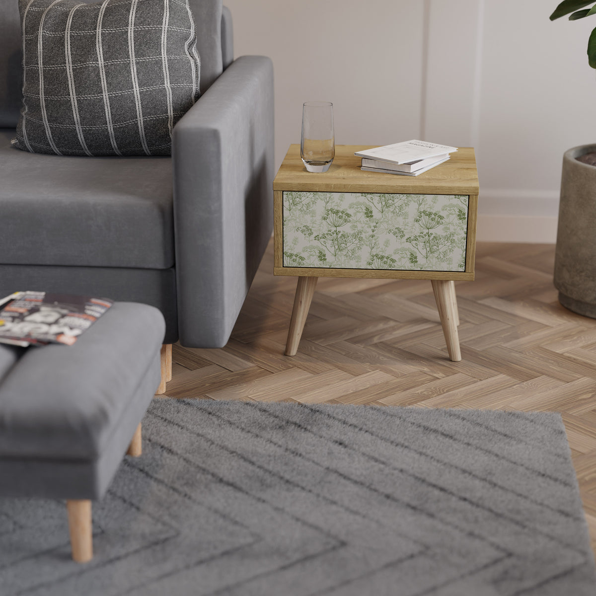 FENNEL BALDACHIN Nightstand