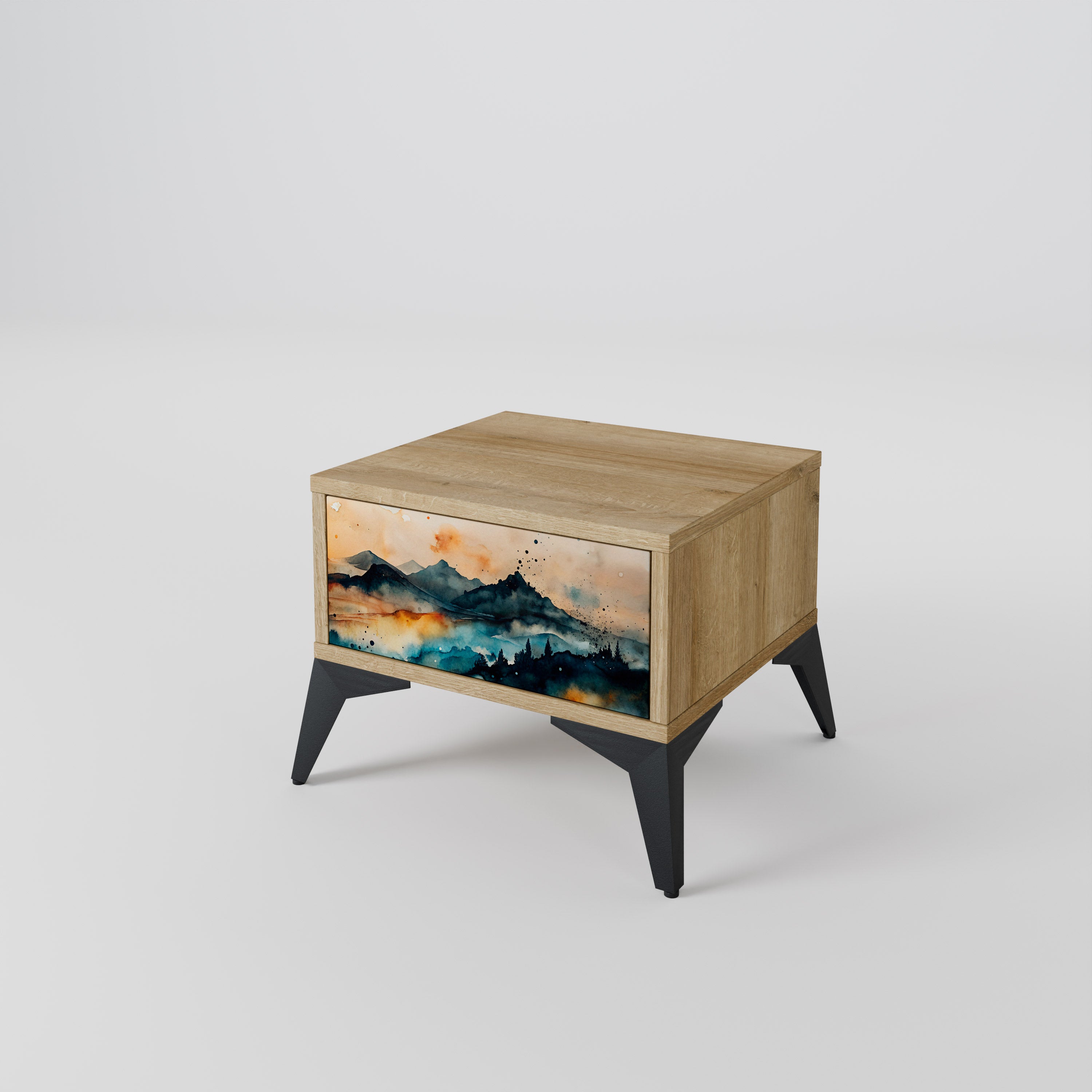 OMINOUS MOUNTAINS Nightstand