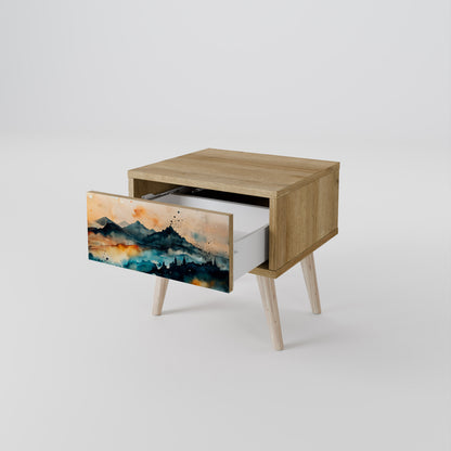 OMINOUS MOUNTAINS Nightstand