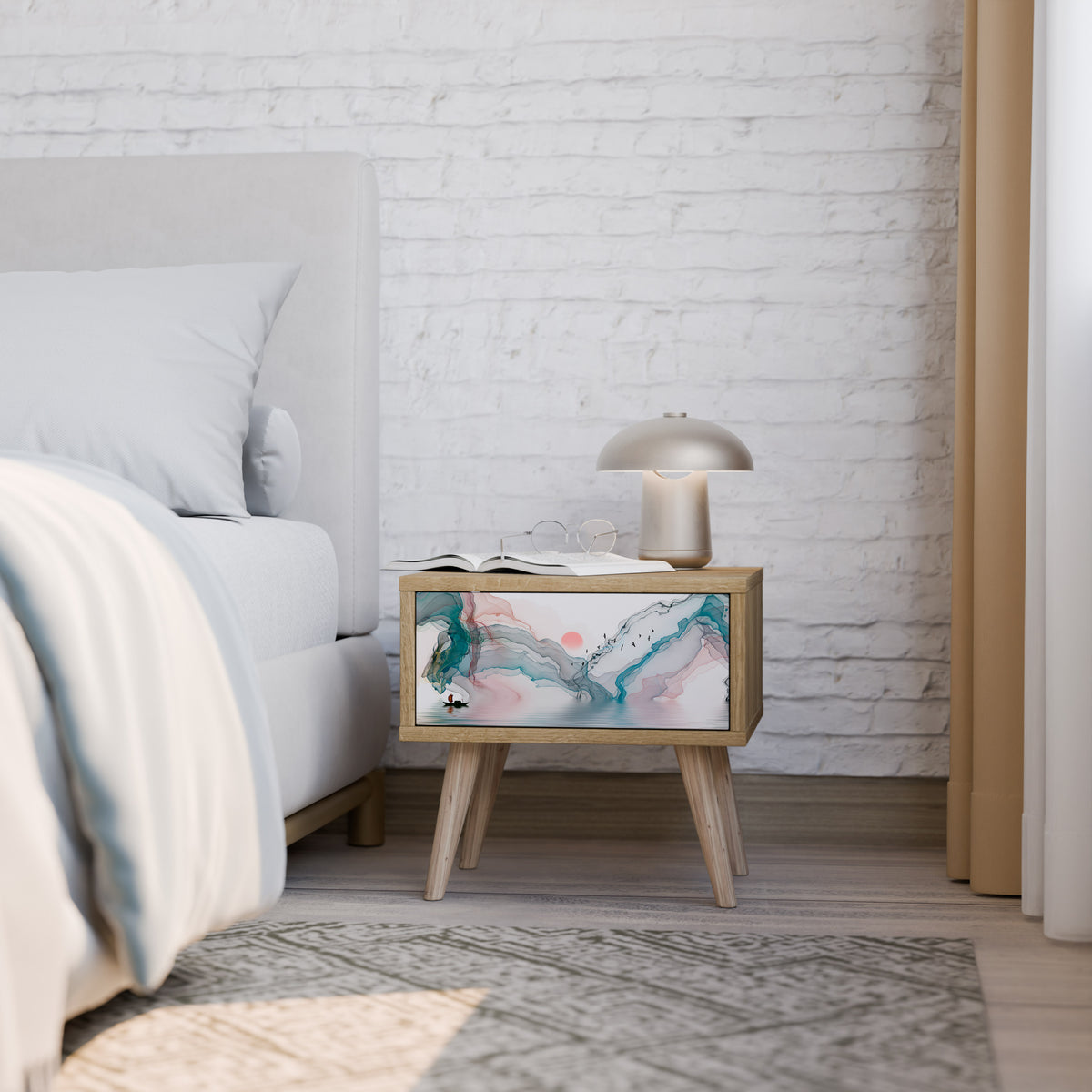 VELVET CROSSING Nightstand