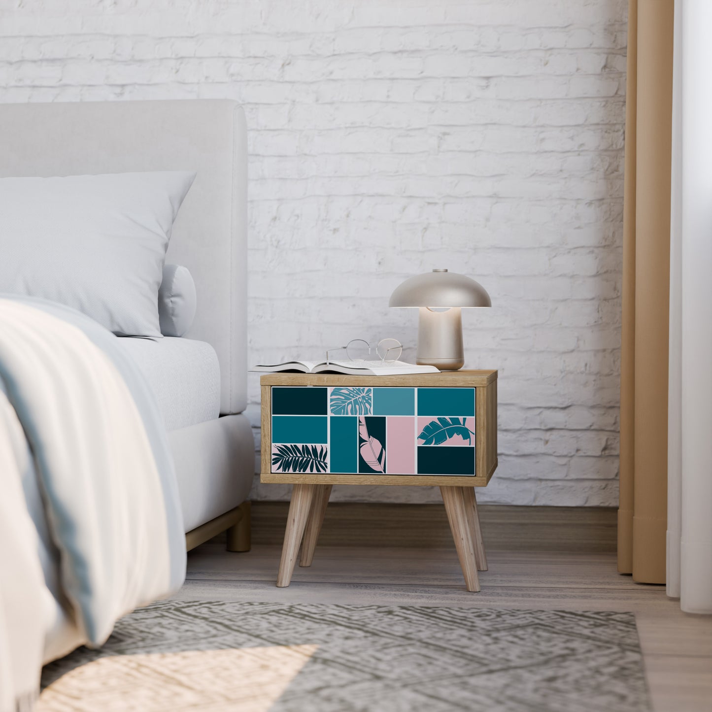 COMBINATION OF SHAPES Nightstand