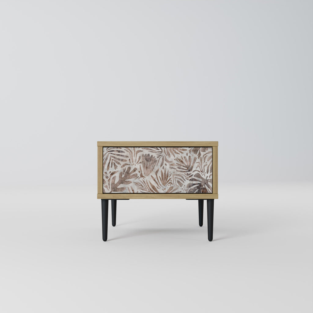 PASSING TIME Nightstand in Oak Effect