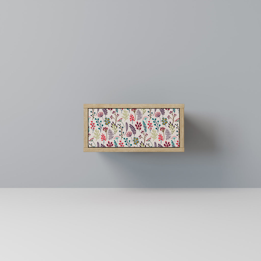 ARTICLES D'AUTOMNE Table de chevet effet chêne