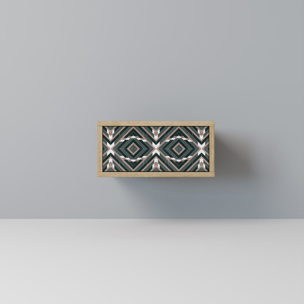 Table de chevet DIMENSION DELIGHTS effet chêne