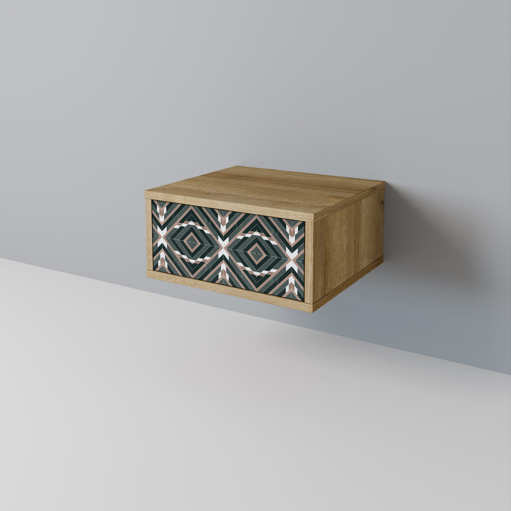 Table de chevet DIMENSION DELIGHTS effet chêne