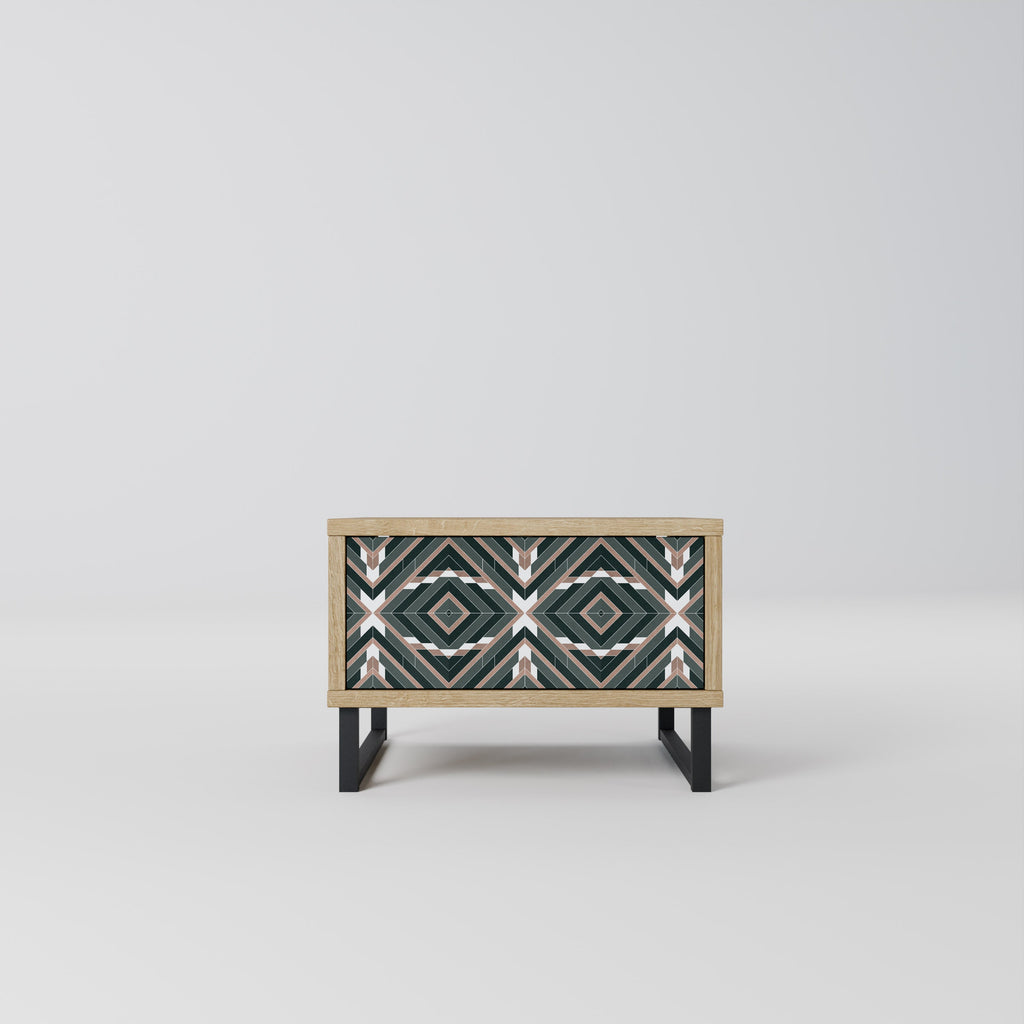 Table de chevet DIMENSION DELIGHTS effet chêne