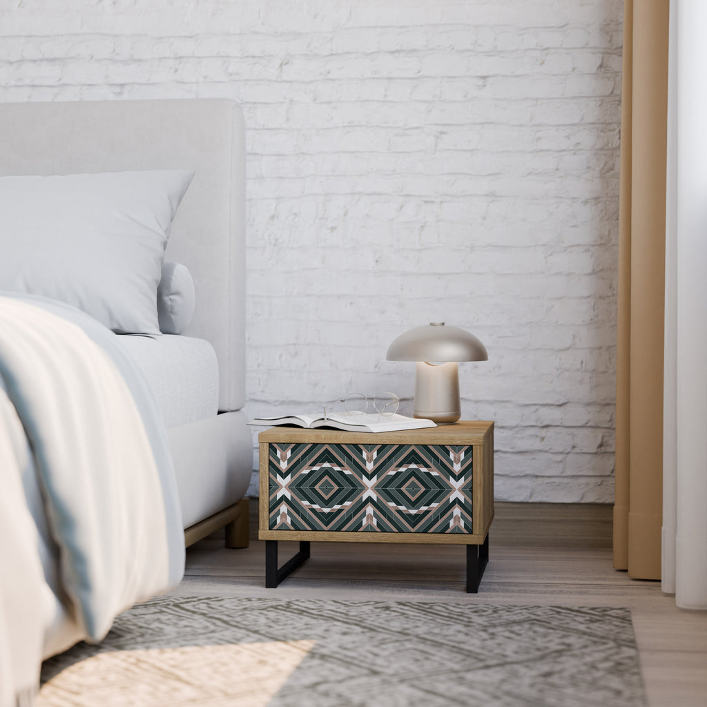 Table de chevet DIMENSION DELIGHTS effet chêne