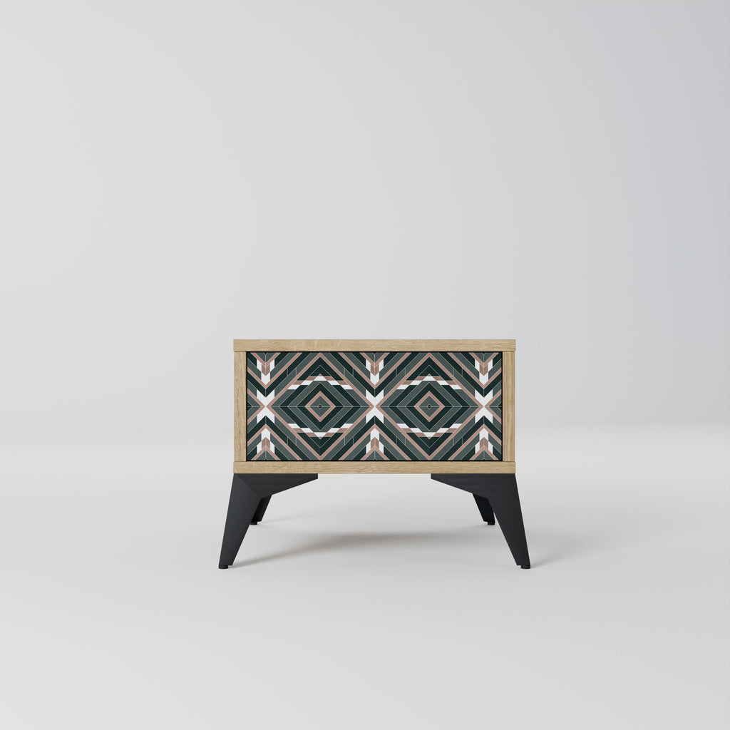 Table de chevet DIMENSION DELIGHTS effet chêne