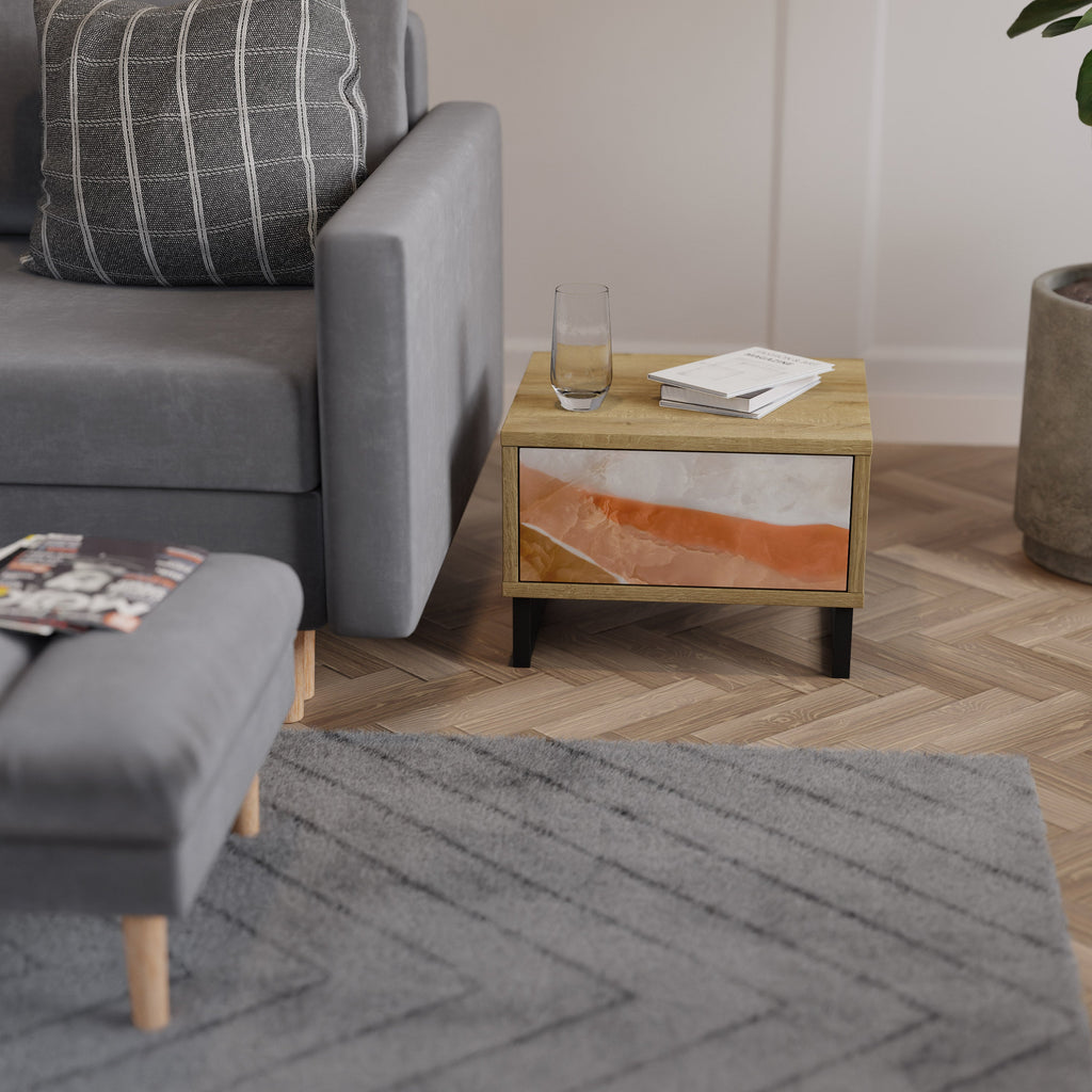 Table de chevet SANDHILLS SPLENDOUR effet chêne