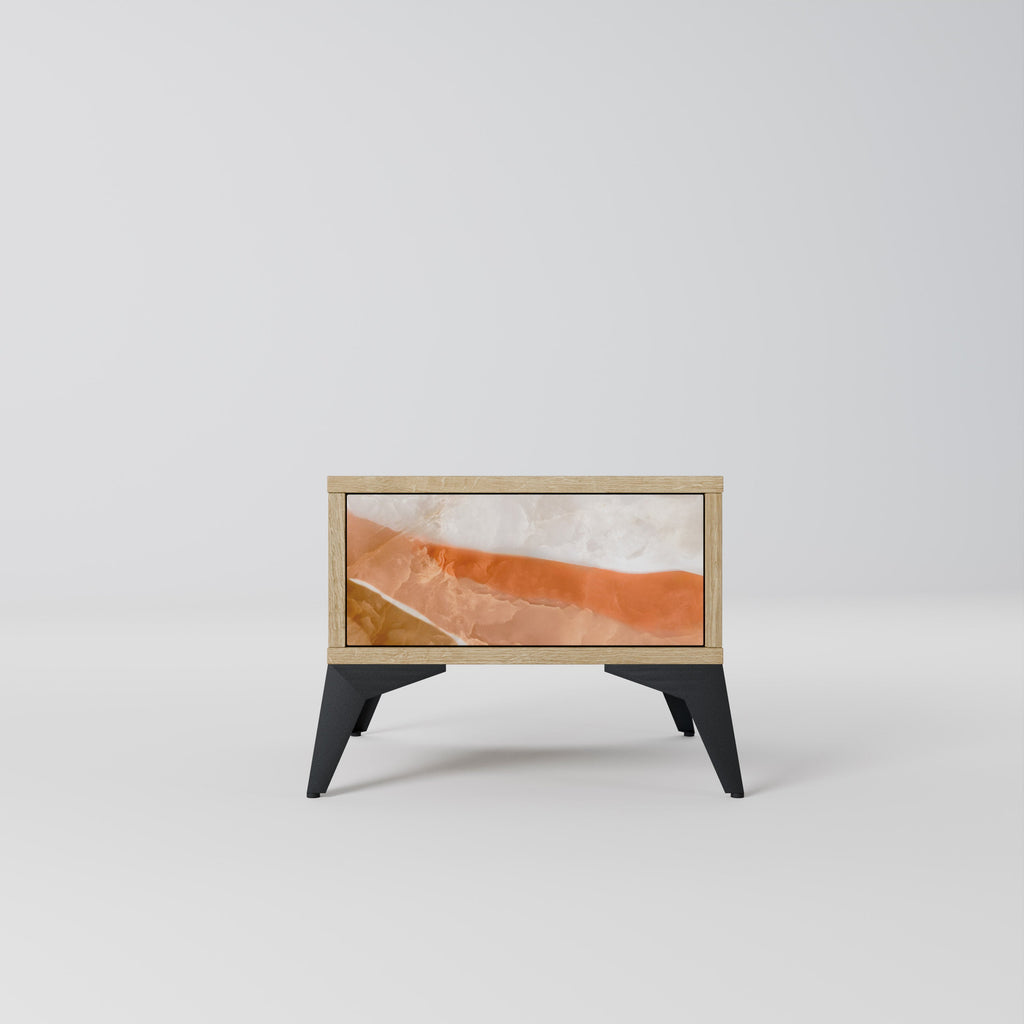 Table de chevet SANDHILLS SPLENDOUR effet chêne