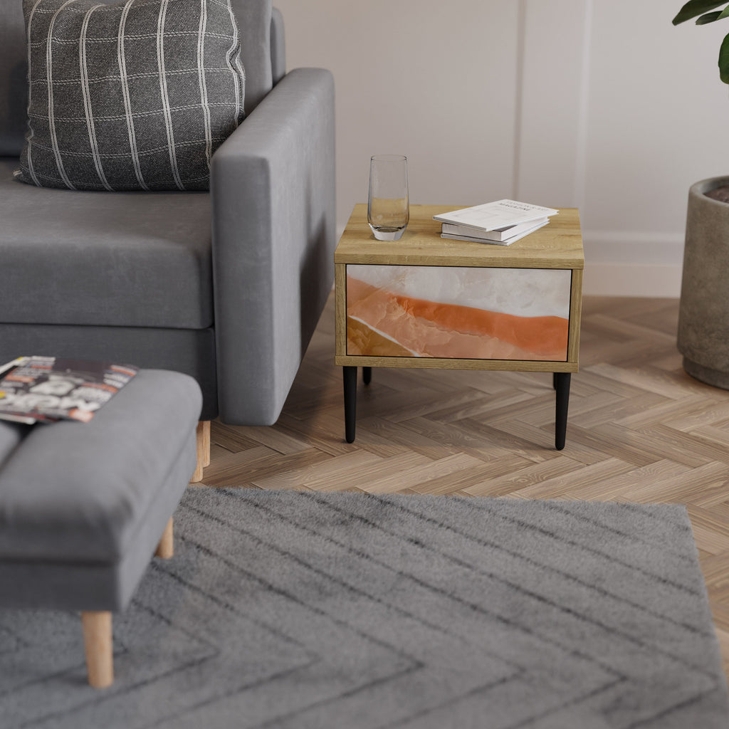 Table de chevet SANDHILLS SPLENDOUR effet chêne