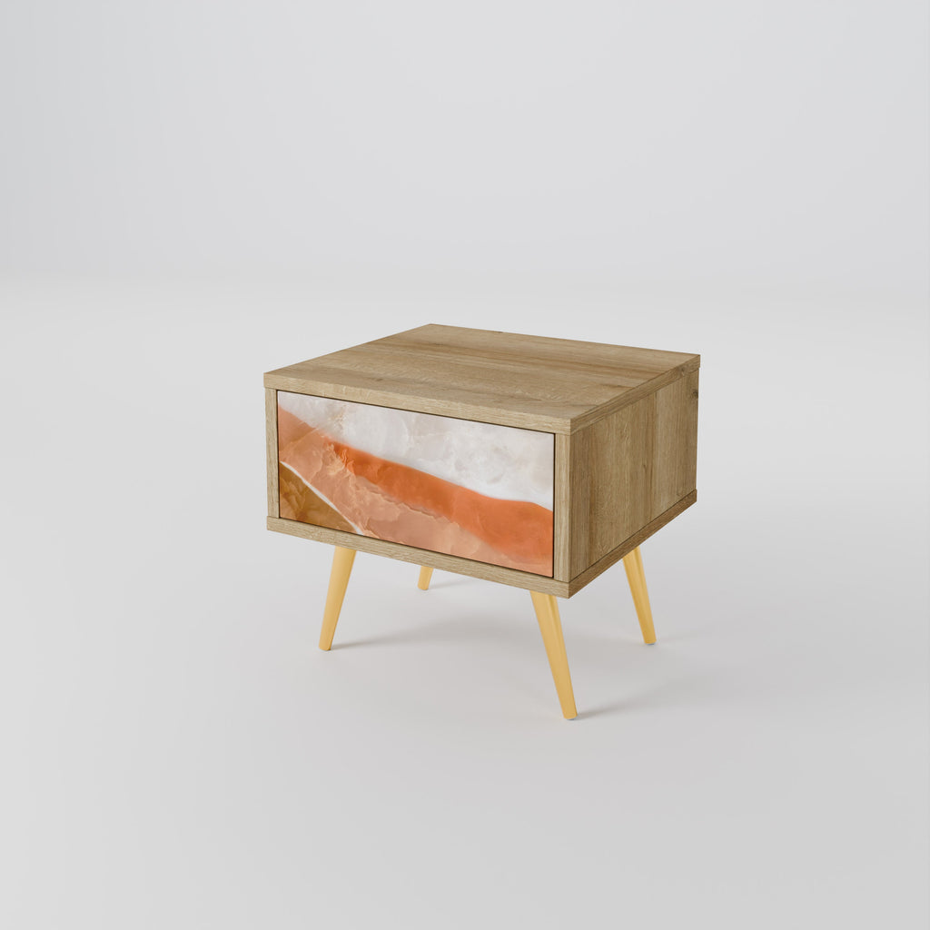 Table de chevet SANDHILLS SPLENDOUR effet chêne