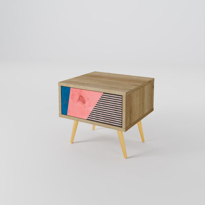 GLAMOROUS STRIPE Nightstand