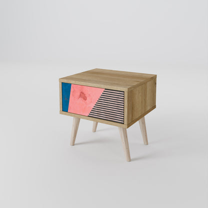GLAMOROUS STRIPE Nightstand
