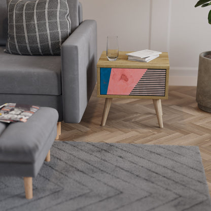 GLAMOROUS STRIPE Nightstand