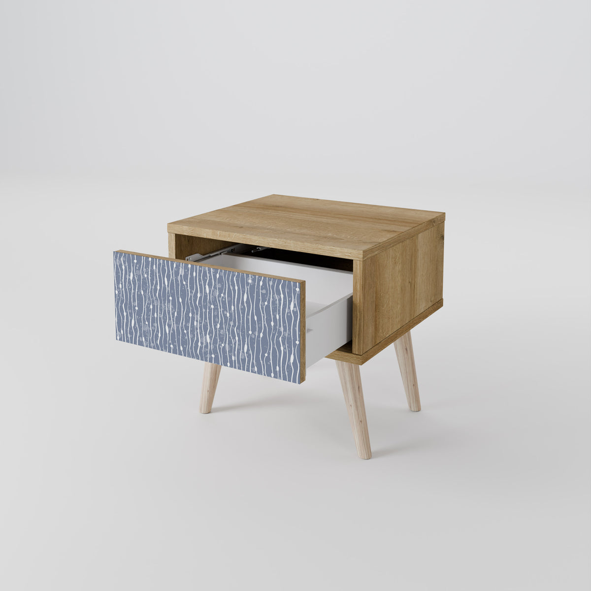 GRAPHITE RAIN Nightstand