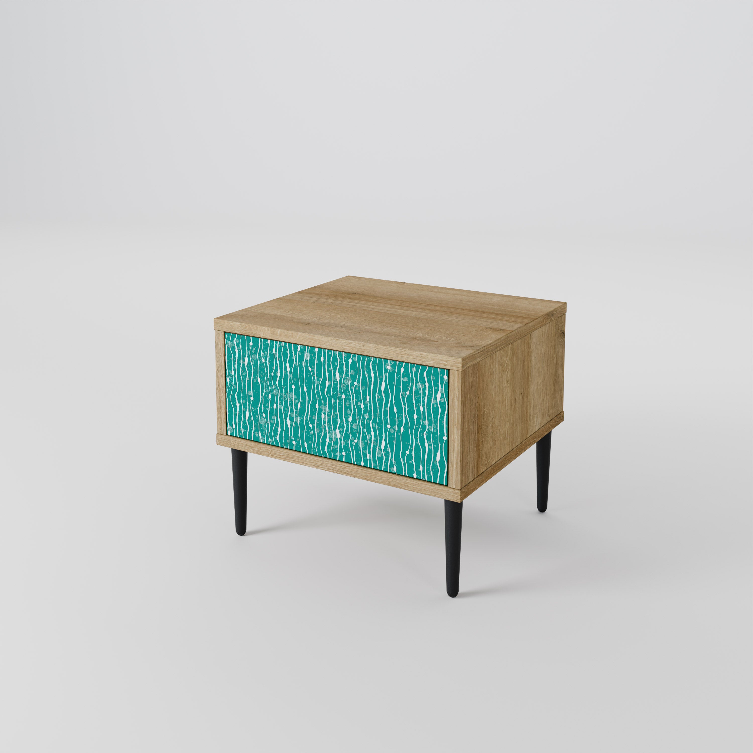 TURQUOISE RAIN Nightstand