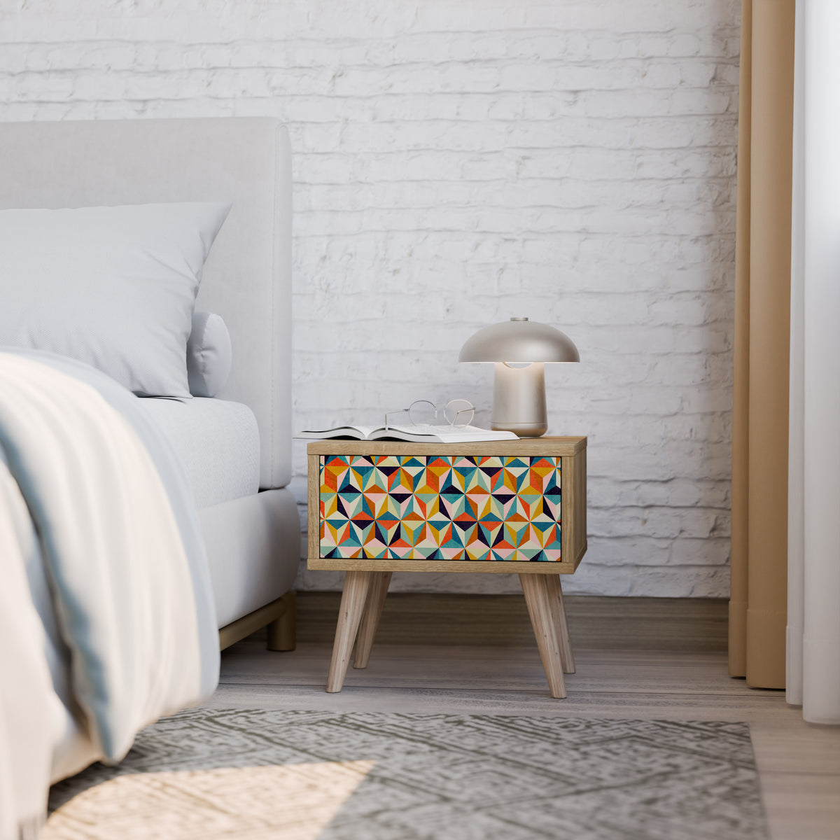 TESSELATE TREASURES Nightstand