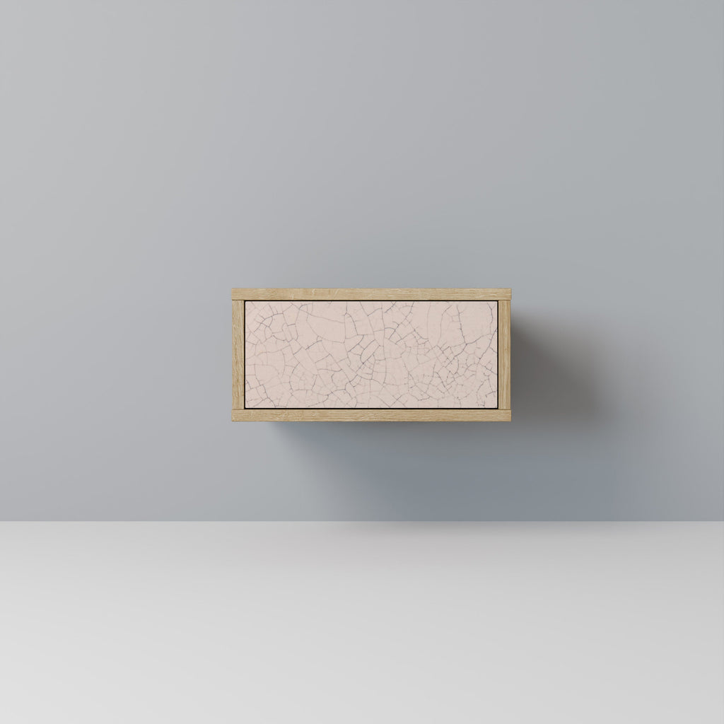 CERAMIC TEXTURE Nightstand in Oak Effect