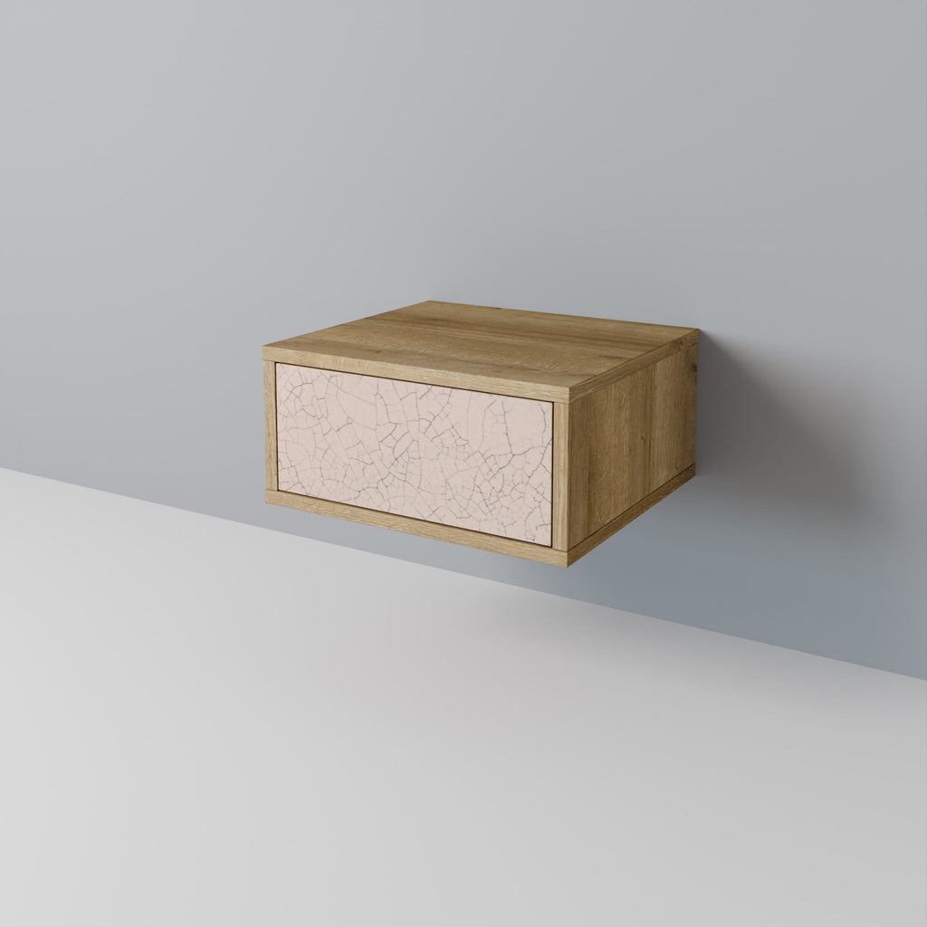 CERAMIC TEXTURE Nightstand in Oak Effect