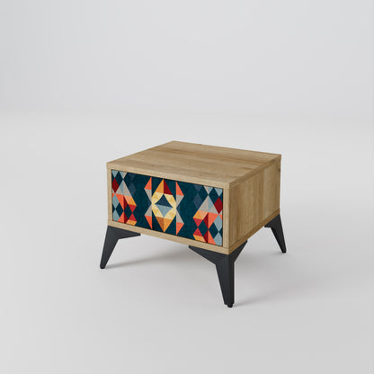 CRACKED ILLUSION Nightstand
