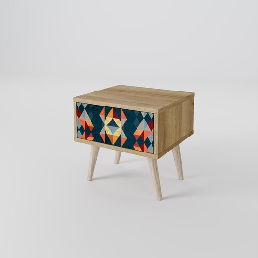 CRACKED ILLUSION Nightstand