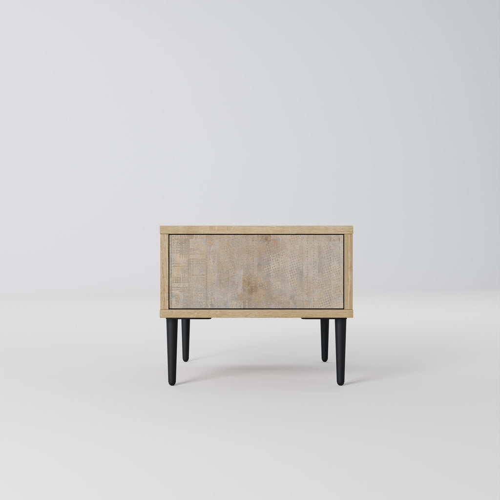 ERREUR D'ÉCRAN Table de chevet effet chêne