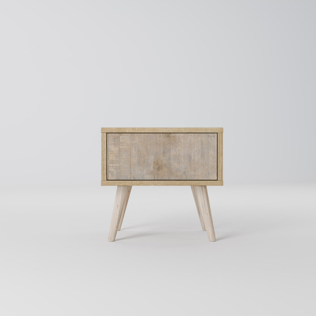 ERREUR D'ÉCRAN Table de chevet effet chêne